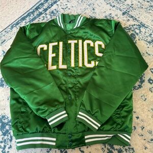 Never Worn Celtics Letterman Jacket. Size 2XL!